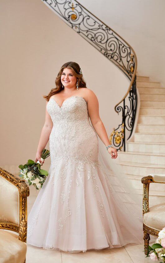 plus size 32 wedding dresses