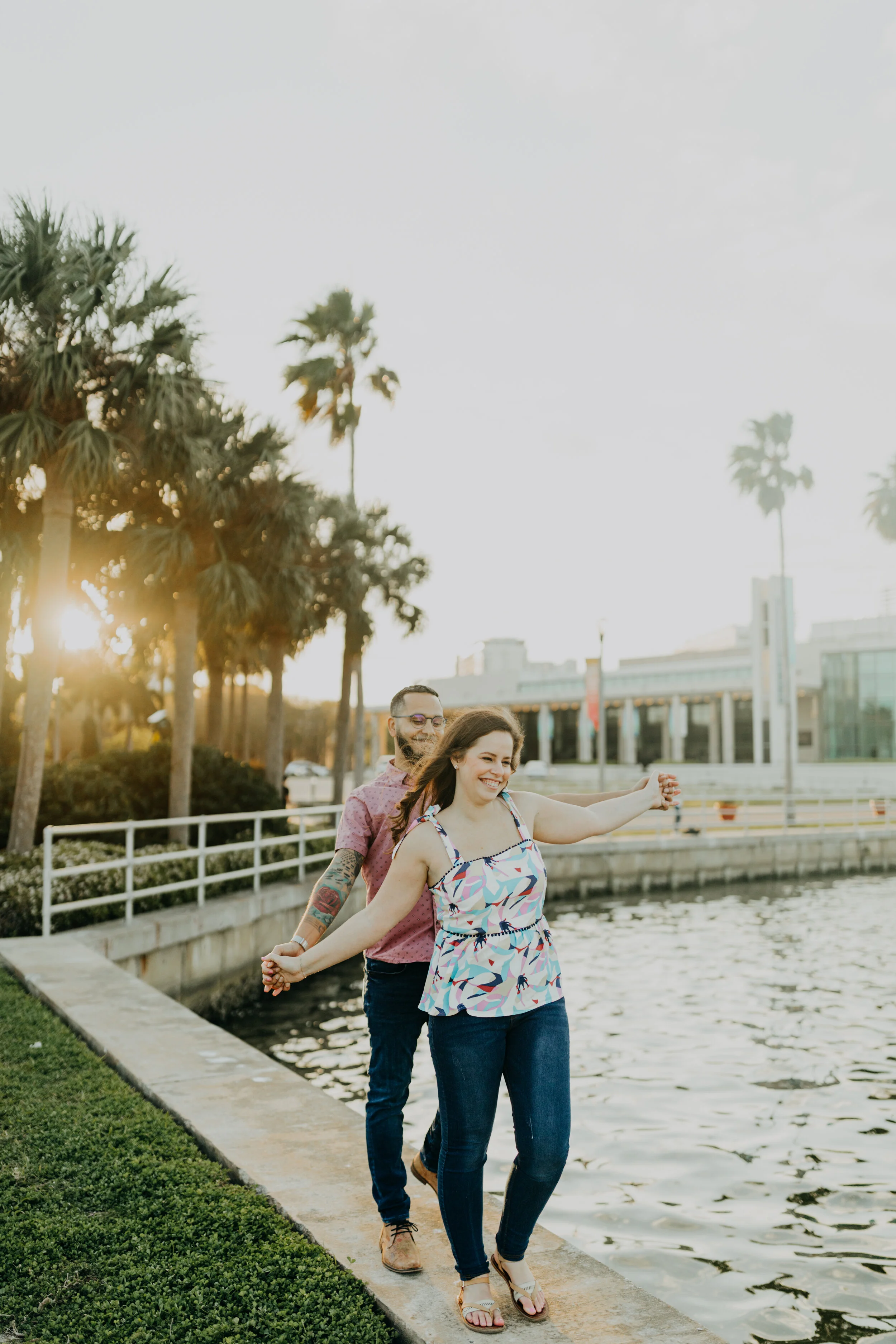 Gizella Kopsick + Dali Museum Engagement | St. Petersburg, Florida