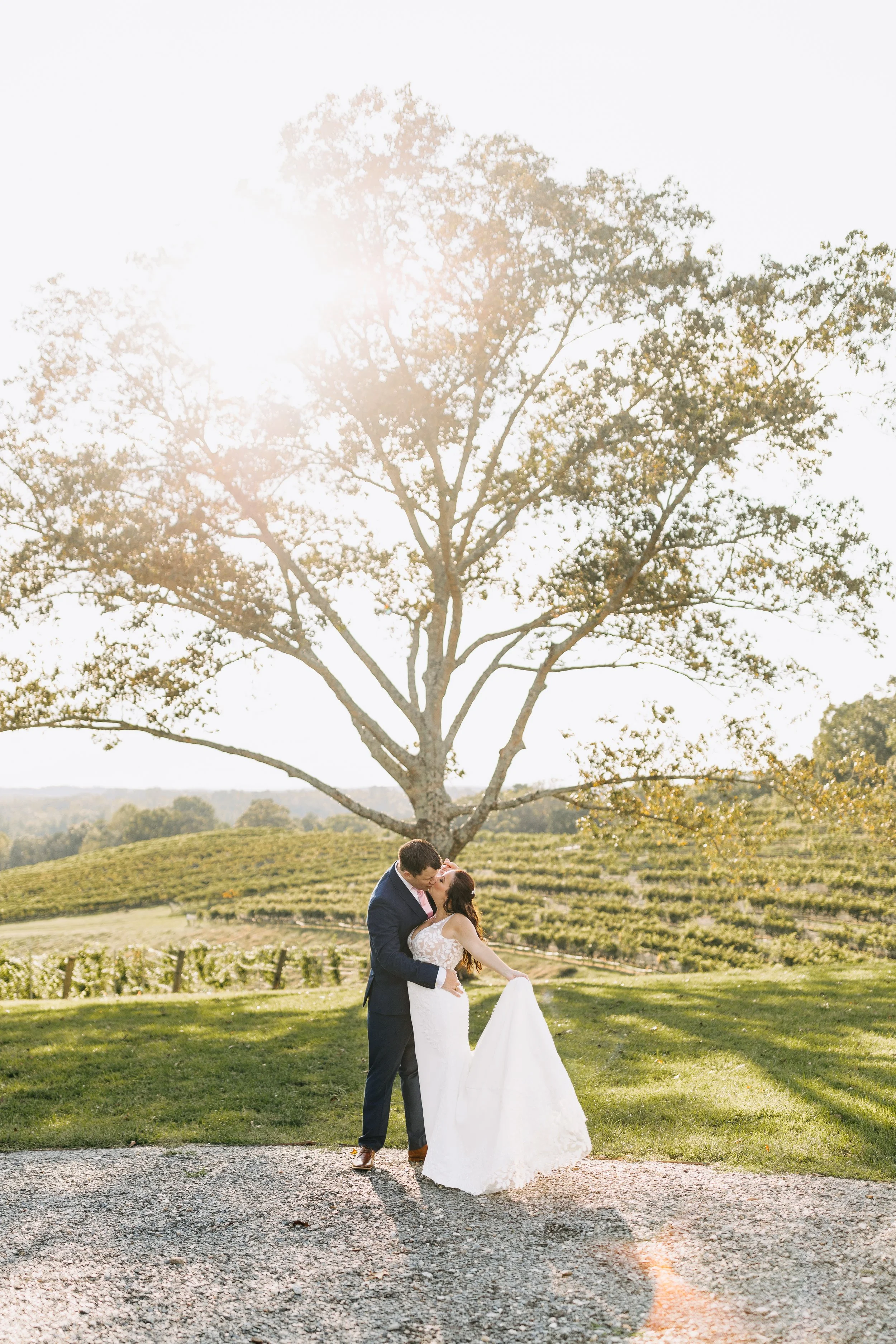 Vineyard Wedding at Montaluce Winery, Dahlonega, Georgia | Jessica + Brett