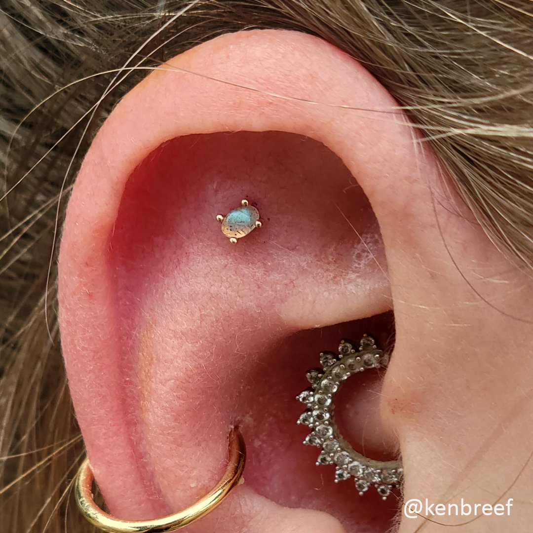 Flat Piercing Placement - Essential Beauty & Piercing