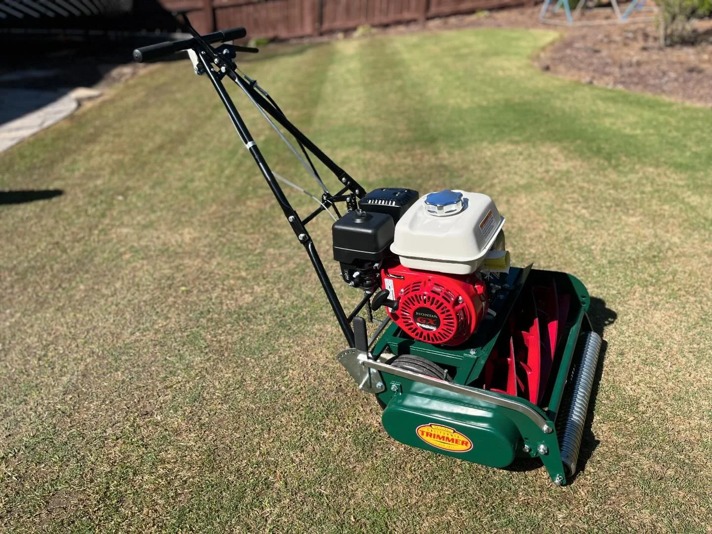 A little Sunday Masters mow!
.
.
.
#triangleREELmowers #REELmower #CaliforniaTrimmer #CalTrimmer #turfgrass #bermudagrass #zoysiagrass #golfcourselawn #loveyourlawn #lawncare 
#CatalystREELmower #CrossoverREELmower