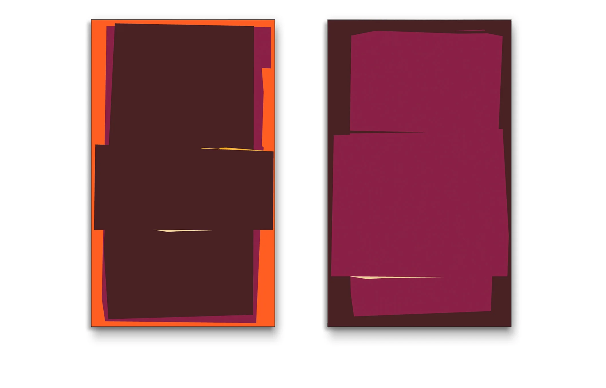 VisualField 1501-02 Acrylic on canvas - 5 feet X 3 feet