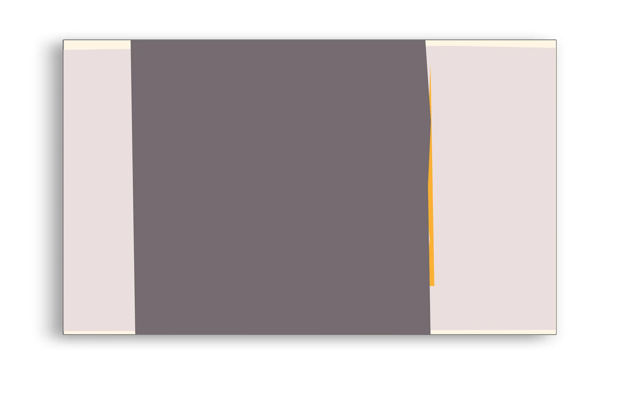 VisualField 17 01 Acrylic on canvas - 3 feet X 5 feet