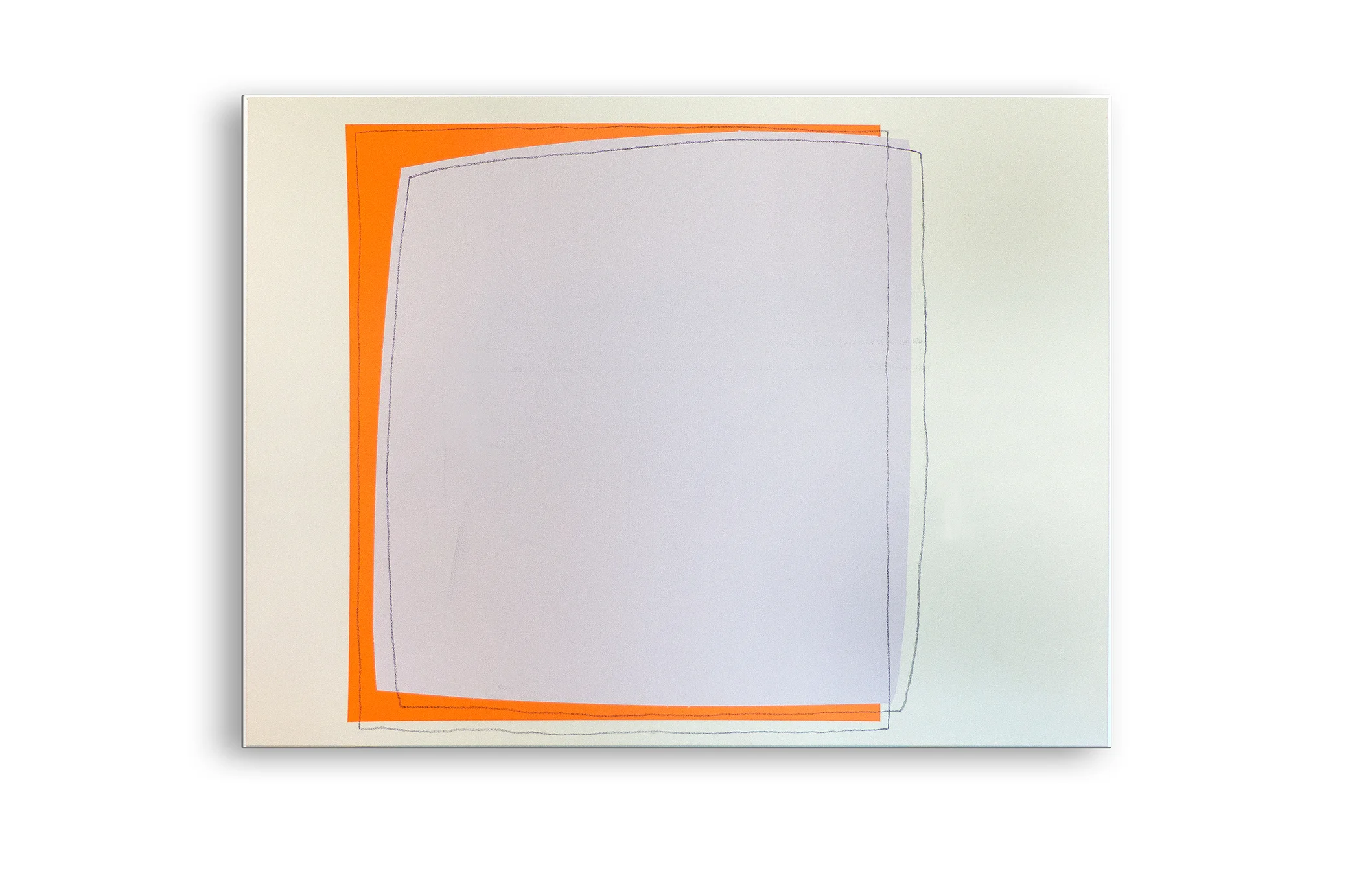 VisualField 1808 Acrylic on canvas with China Marker 3 feet X 4 feet