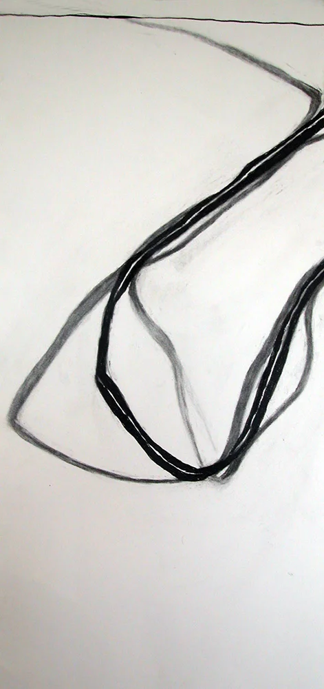 no. 10, 2002 charcoal on paper