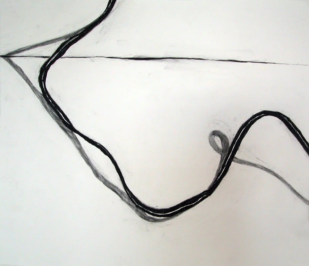 no. 12, 2002 charcoal on paper