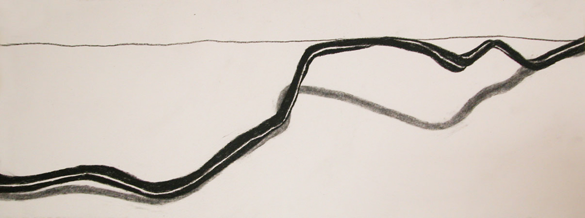  no. 17, 2002  charcoal on paper 