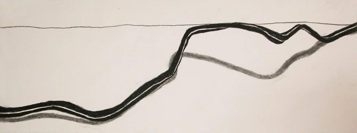 no. 17, 2002 charcoal on paper