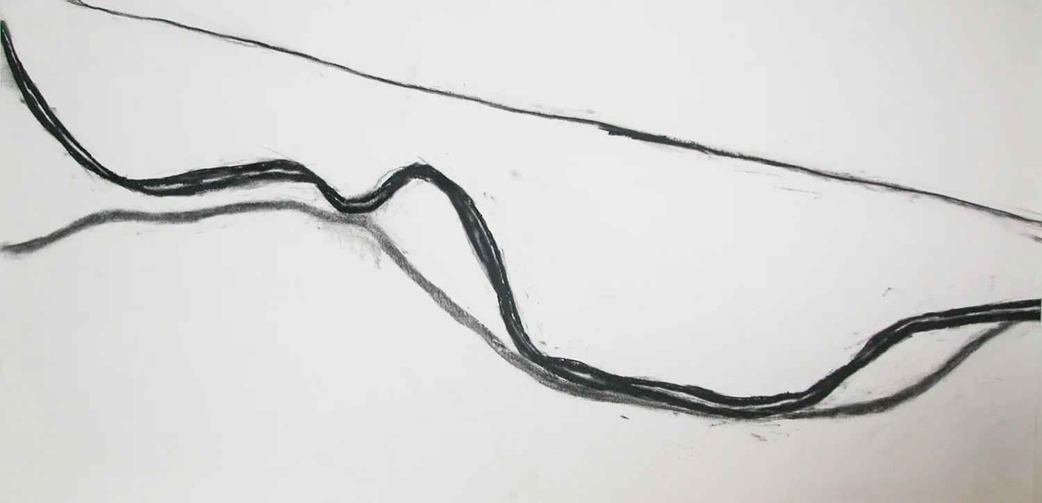 no. 20, 2002 charcoal on paper