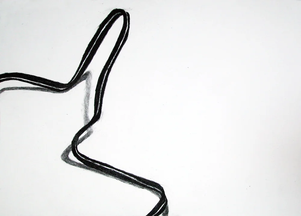 no. 26, 2002 charcoal on paper