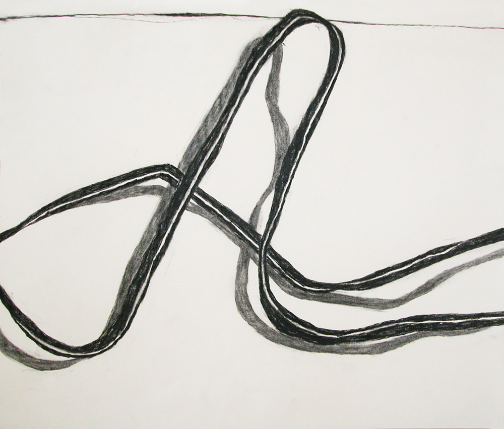  no. 26, 2002  charcoal on paper 