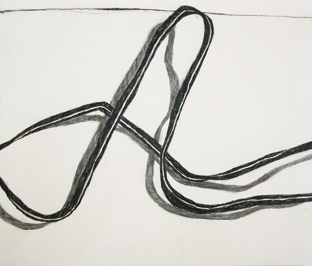 no. 26, 2002 charcoal on paper