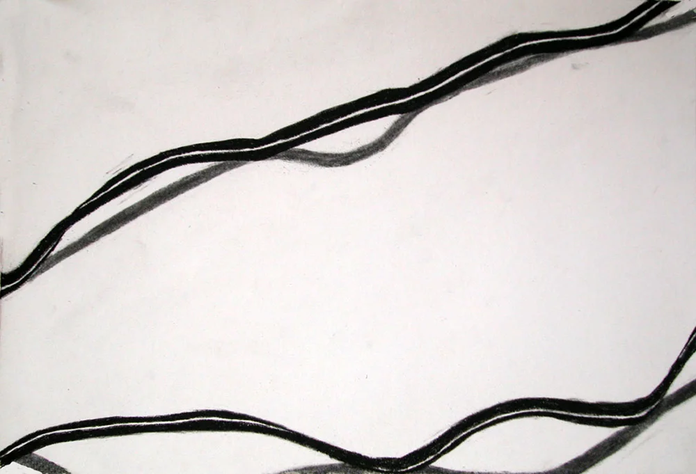no. 32, 2002 charcoal on paper