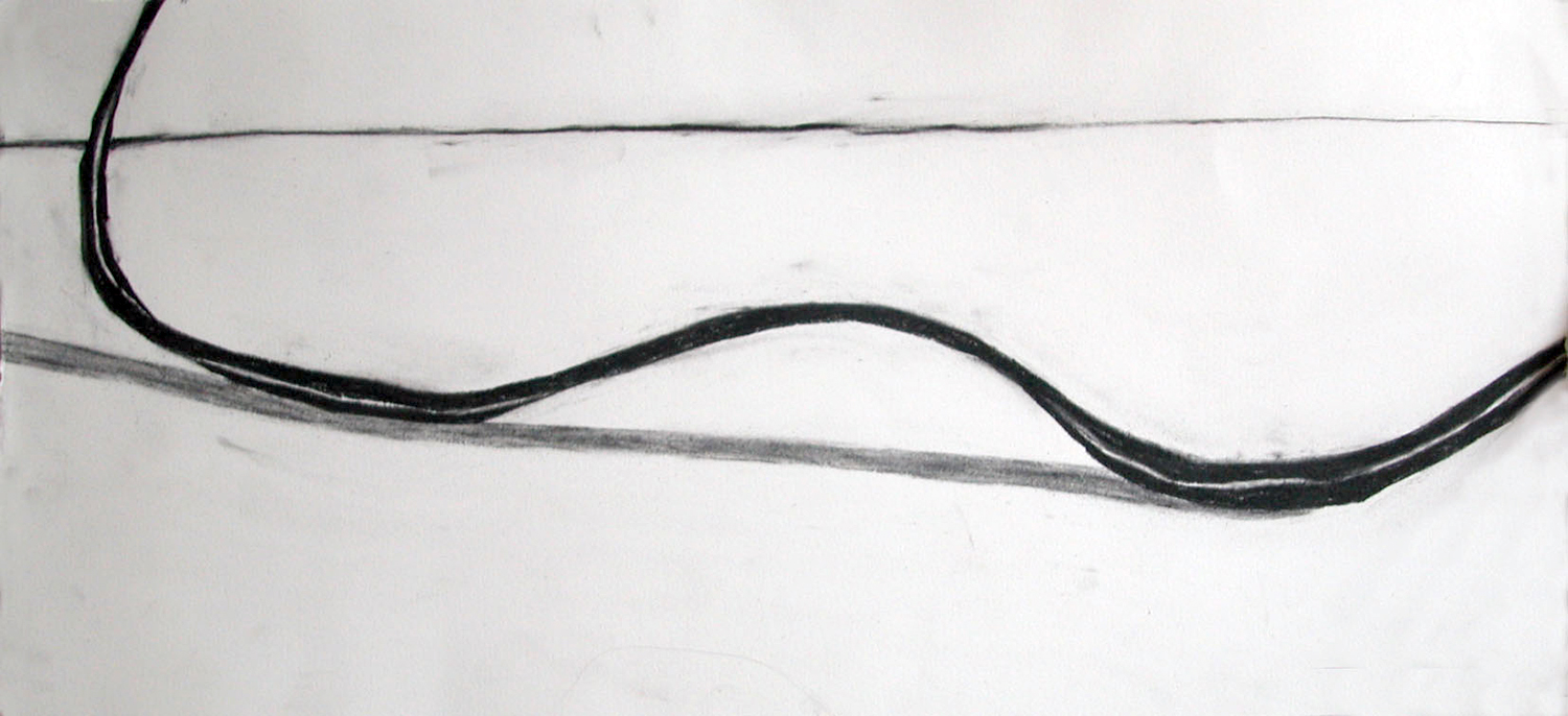  no. 33, 2002  charcoal on paper 