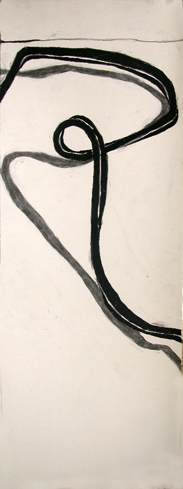  no. 40, 2002  charcoal on paper 