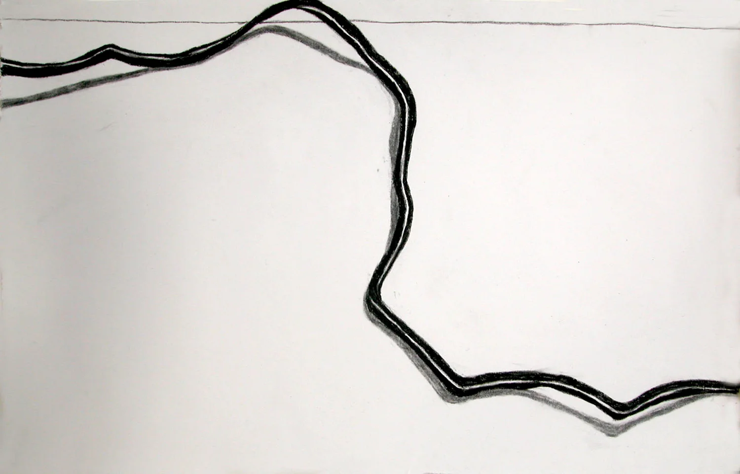 no. 39, 2002 charcoal on paper