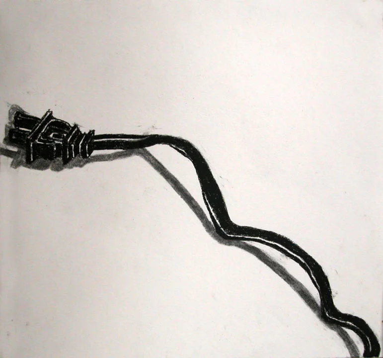 no. 41, 2002 charcoal on paper