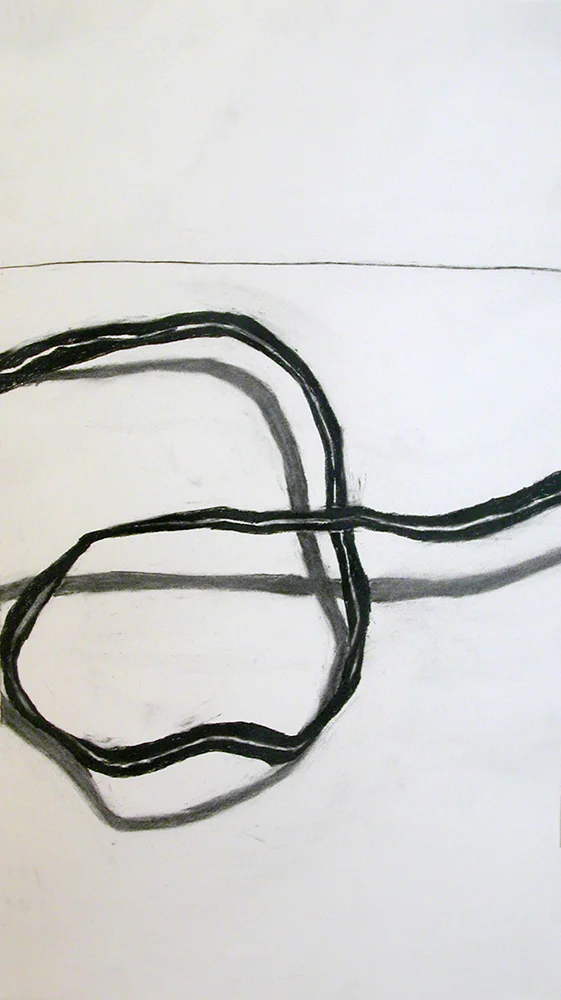 no. 44, 2002 charcoal on paper