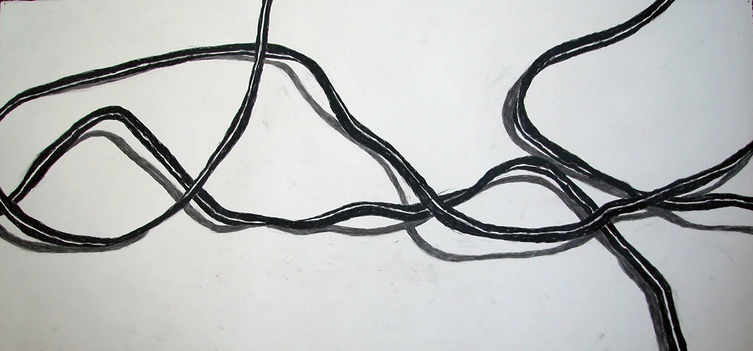 no. 50, 2002 charcoal on paper