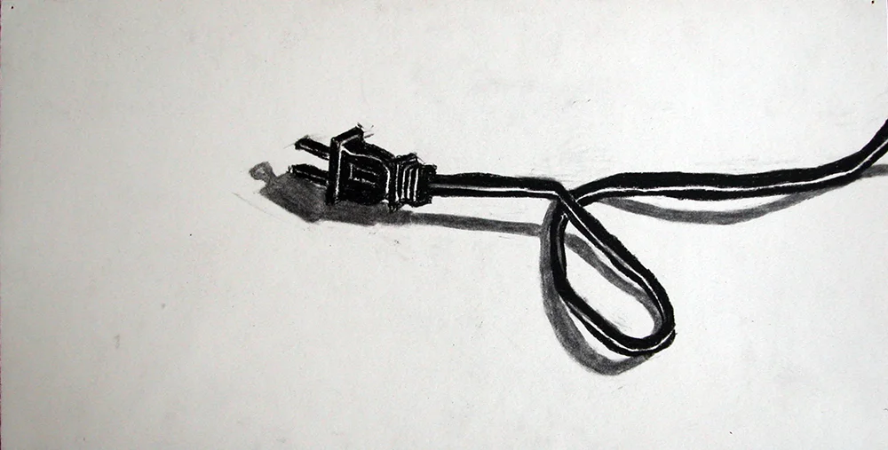 no. 53, 2002 charcoal on paper