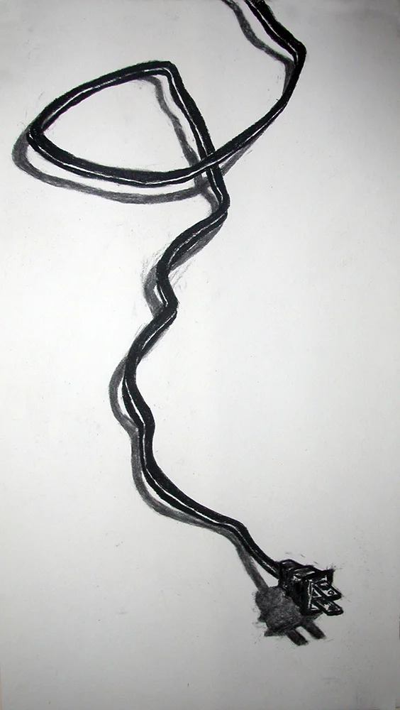 no. 60, 2006 charcoal on paper