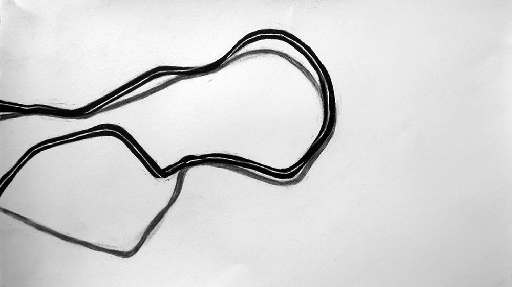 no. 64, 2004 charcoal on paper