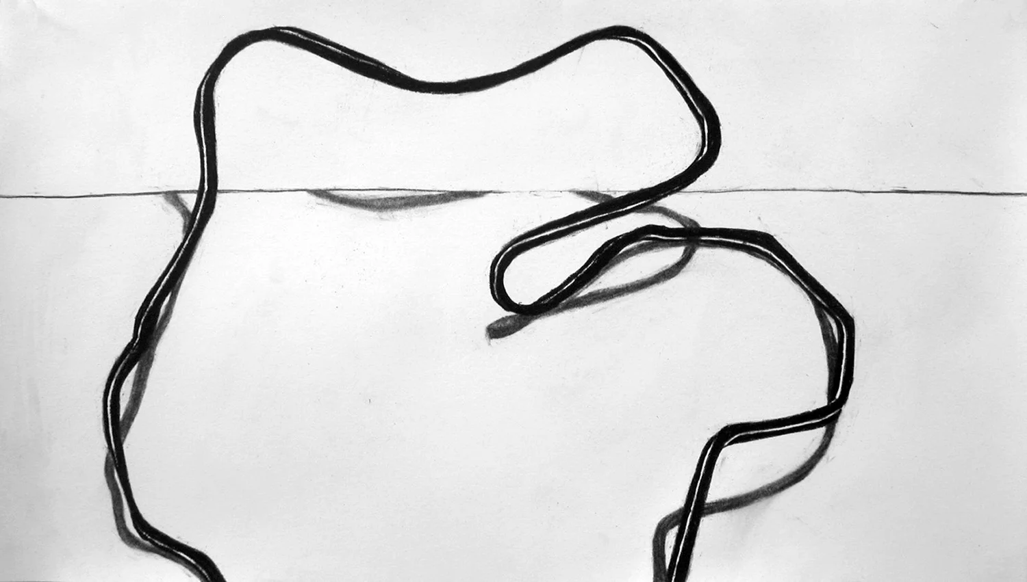 no. 66, 2004 charcoal on paper