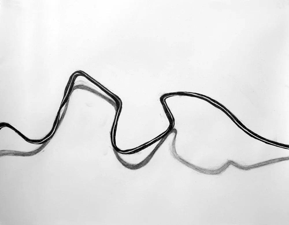 no. 67, 2004 charcoal on paper
