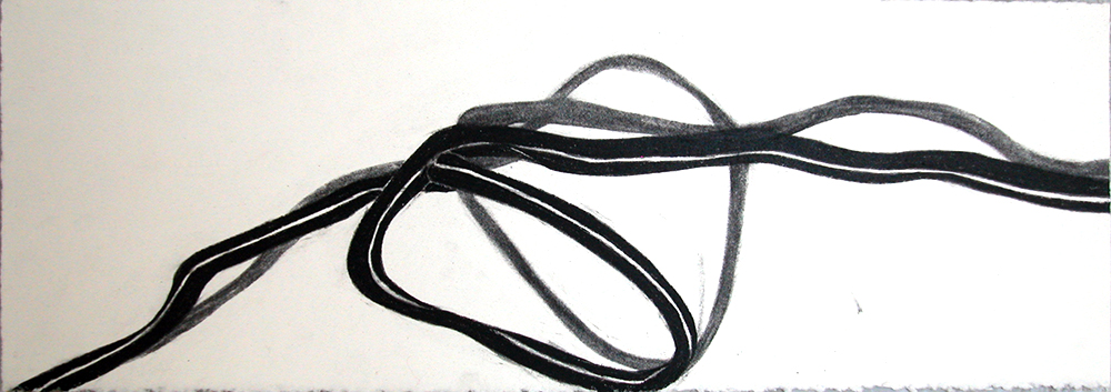  no. 70, 2006  charcoal on paper 