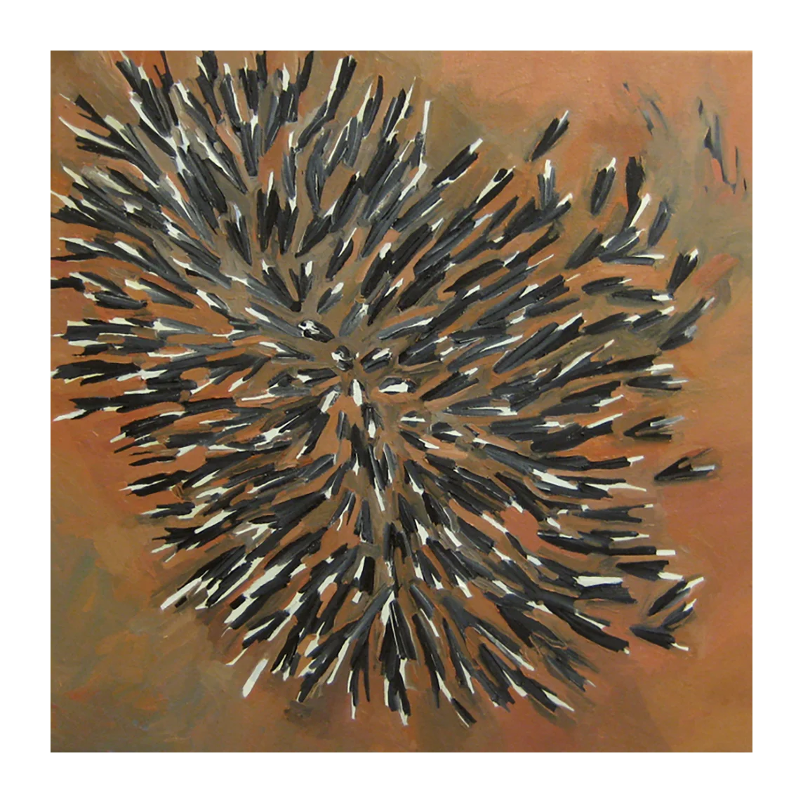 Josephine, 2008 oil on canvas 49 x 49 cm