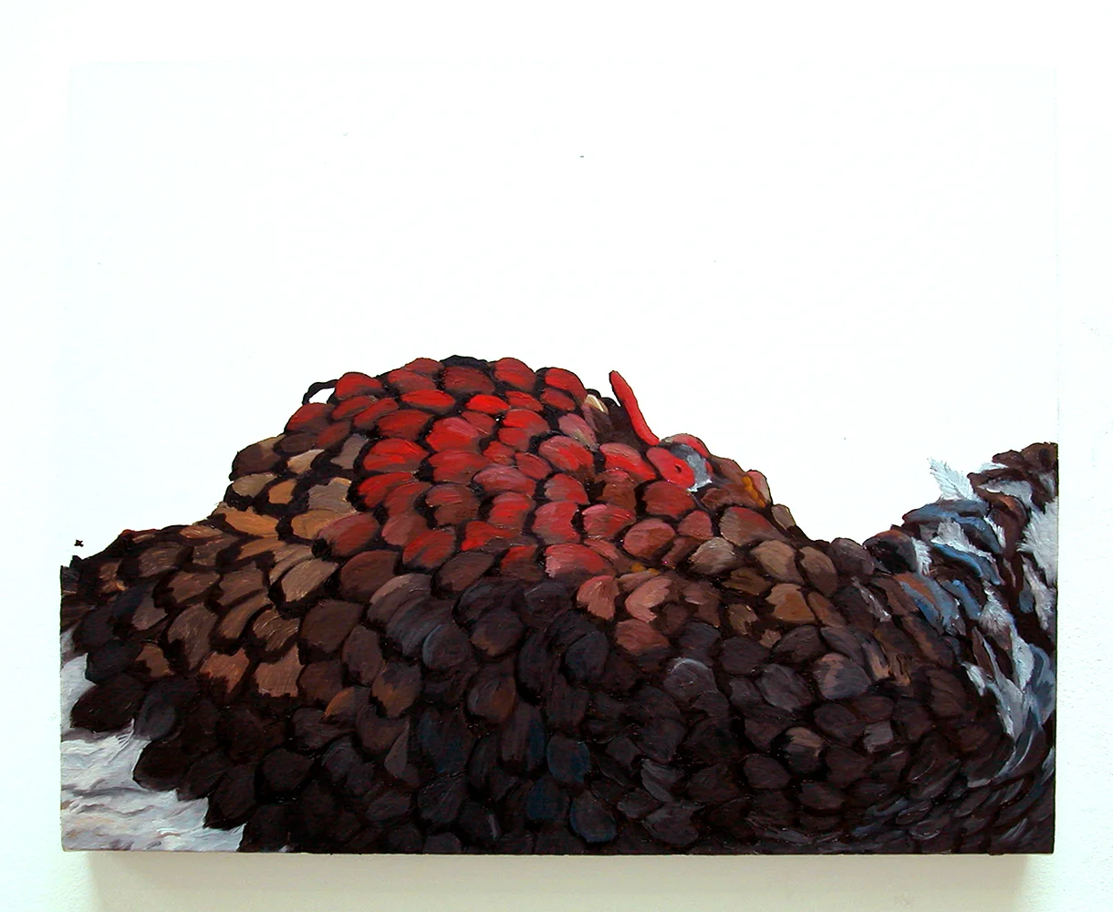 Little bird, 2007 oil on canvas 45 x 54 cm