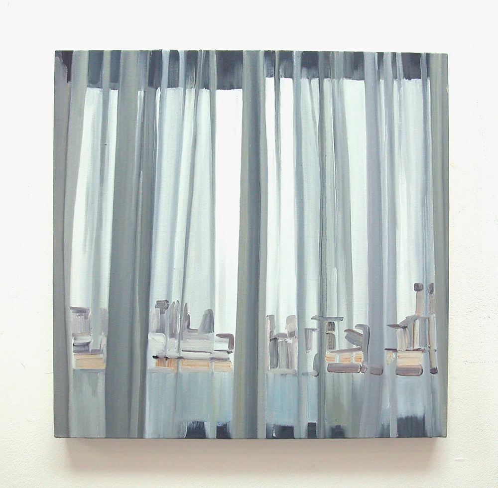 A view, 2007 oil on canvas 49 x 49 cm