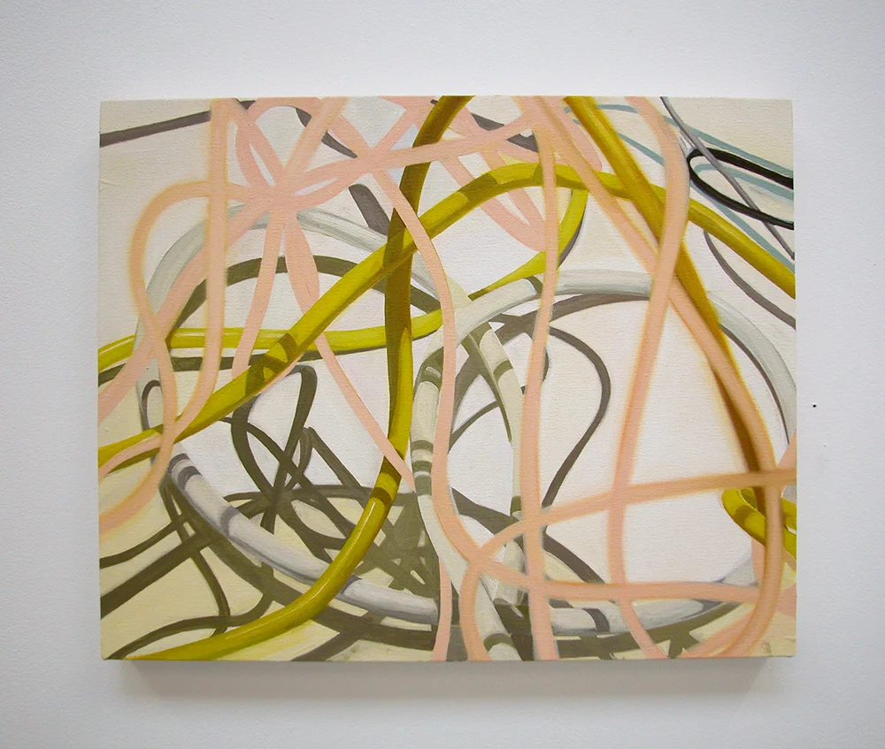 Here comes the bride, 2006 oil on canvas 16,25 x 20 in.