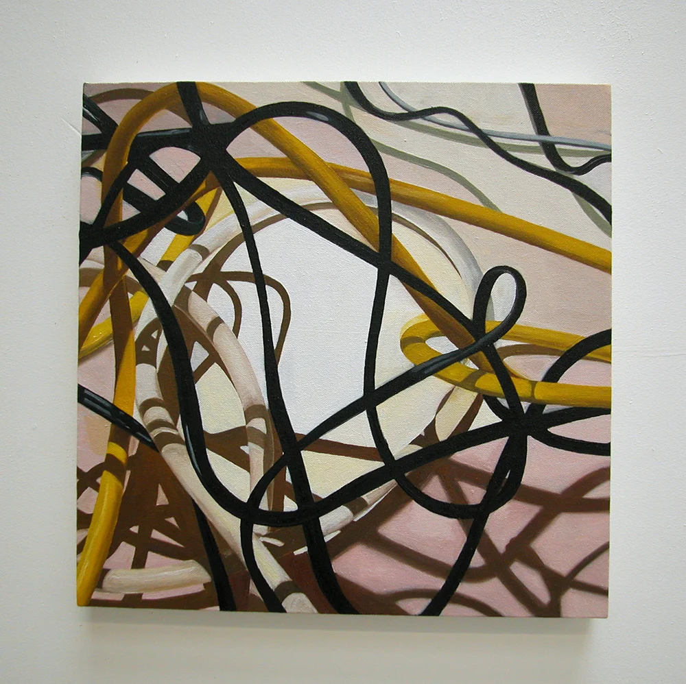  Bound, 2006  oil on canvas  16,25 x 16,25 in. 