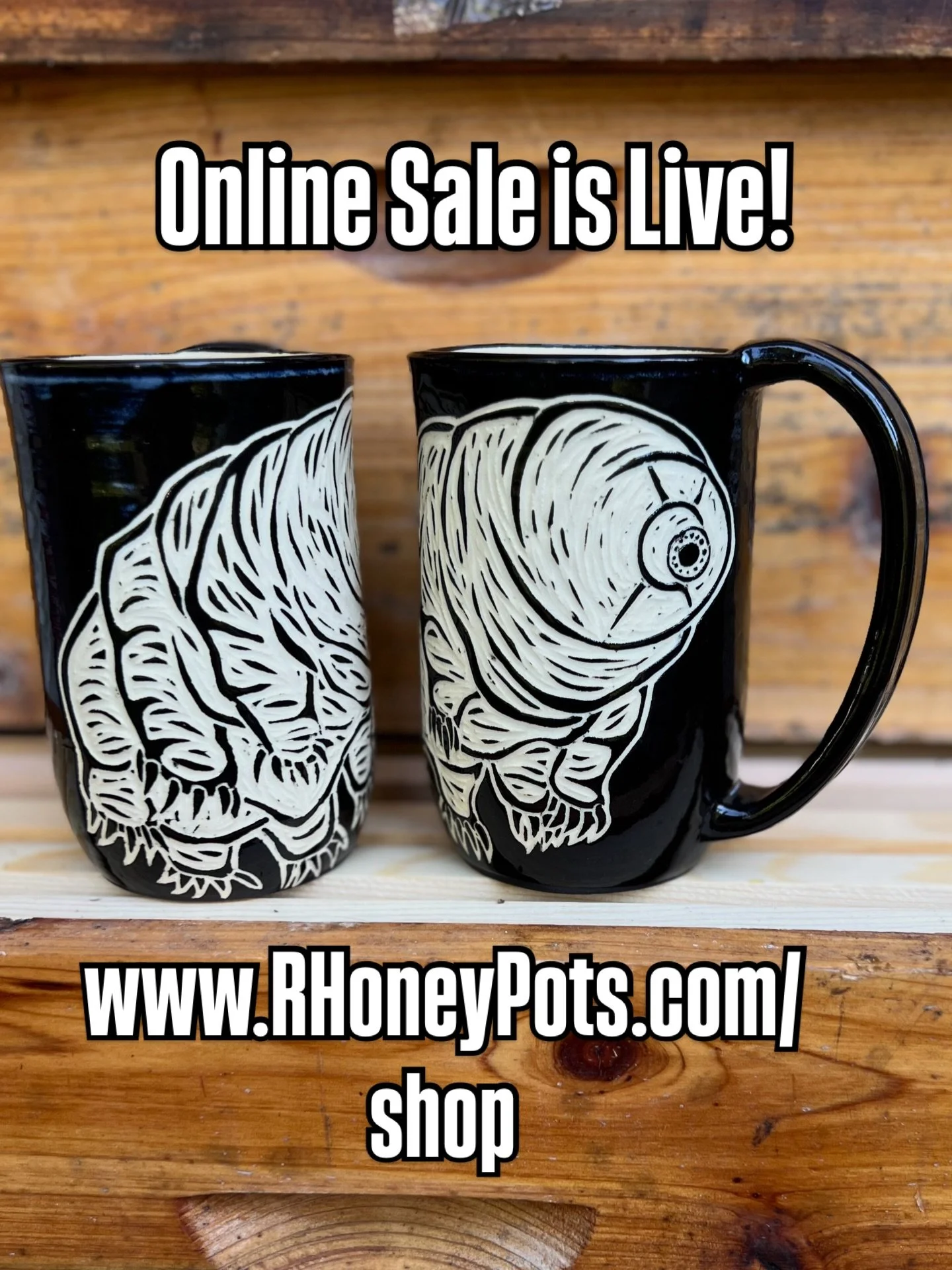 March Online Sale is no longer password protected. Please fill your homes with my pottery!  Feel free to aak questions&hellip; I am monitoring this between bee work (extracted a hive from an attic yesterday morning!). Thank you for looking!!!

#sgraf