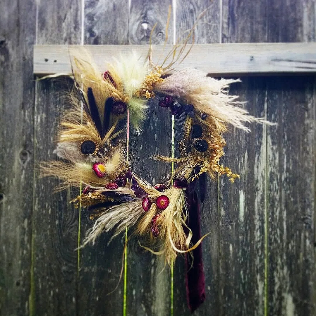 “Burgundy Fluff”