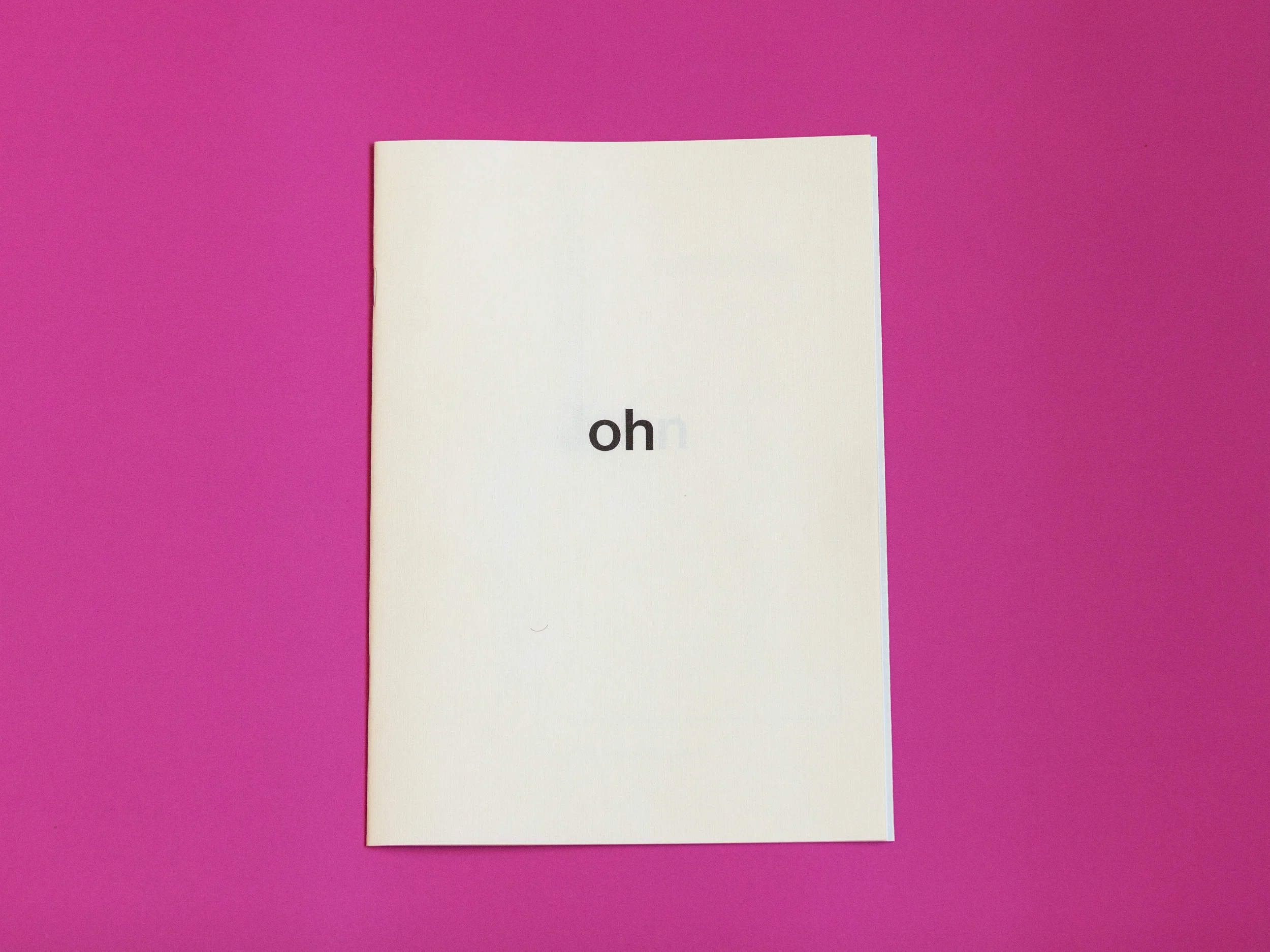 Oh John by Marianne Vierø