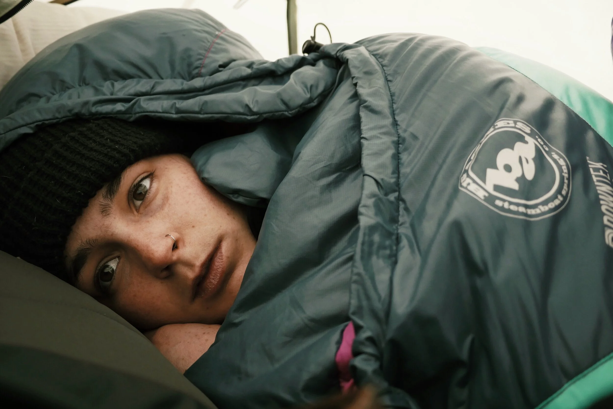 Tori Winter Camping in 2018