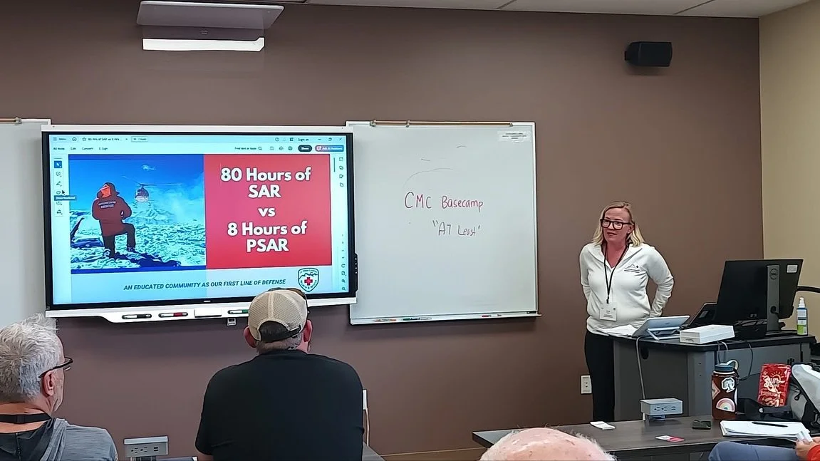 The last few weeks was one for the books.

From speaking at SARCon in Breckenridge on &ldquo;80 Hours of SAR vs 8 Hours of PSAR&rdquo; to spending long days in the La Plata County Call Center supporting our community during the Vallecito Flooding, I&