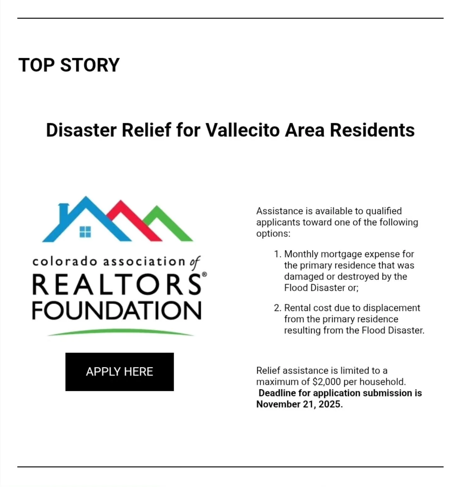 Today we pause to honor the men and women who have served and continue to serve our country with courage, integrity, and sacrifice. 🇺🇸

In that same spirit of service, our community continues to show up for one another. If your home was impacted by