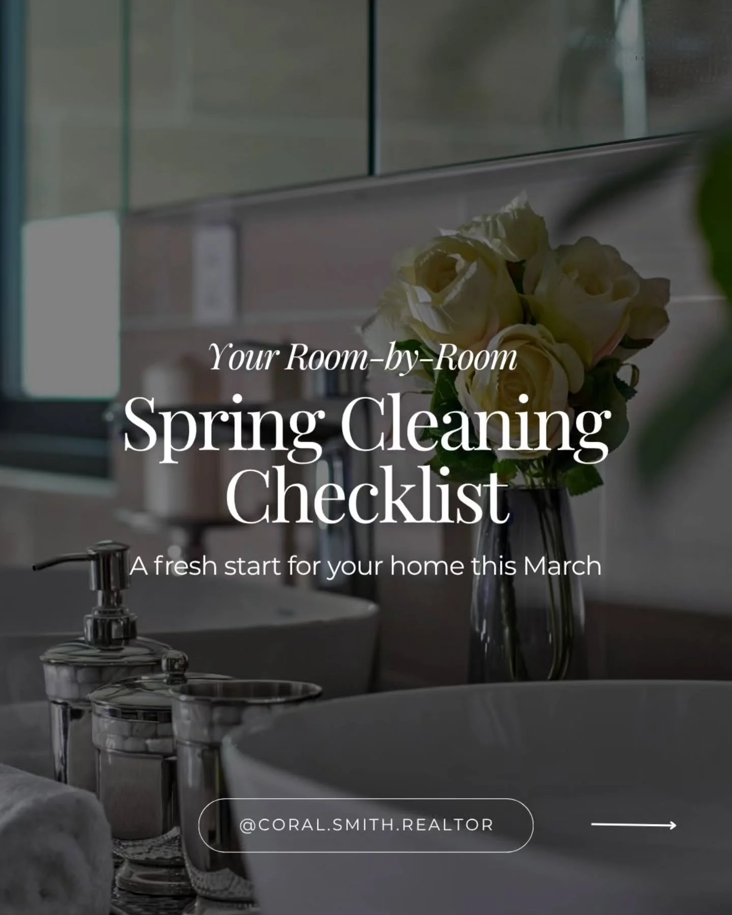 🌷A Room-by-Room Spring Refresh 🌷

Spring doesn&rsquo;t have to feel like a full reset all at once. When you take it one room at a time, it becomes something much more manageable, and even enjoyable.

This checklist was designed to help you move thr