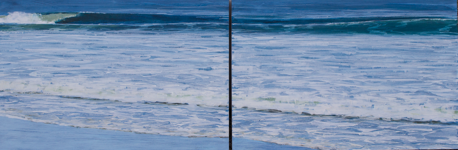 Onshore Diptych   23x73