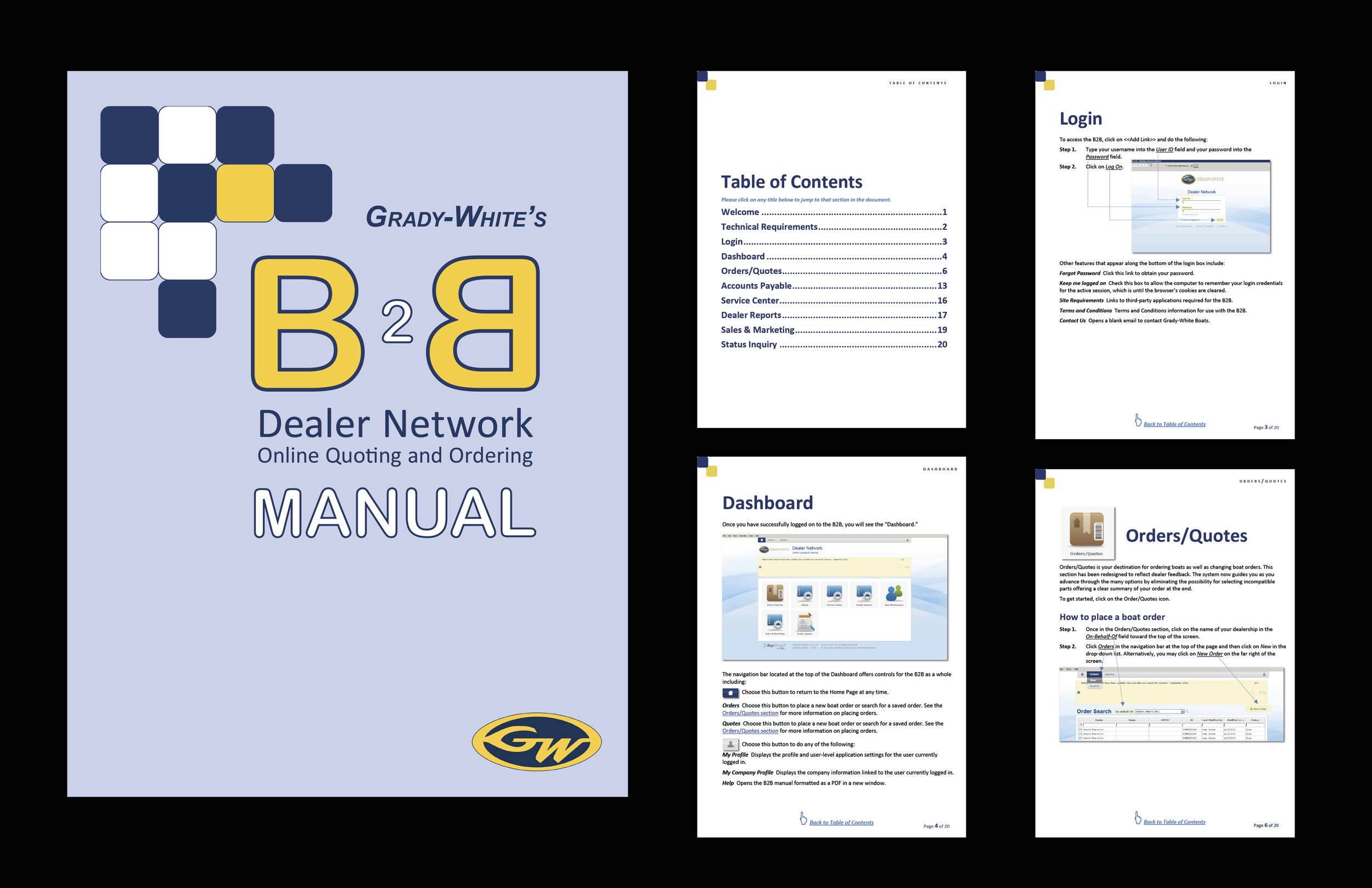 Grady-White Boats Dealer User Manual