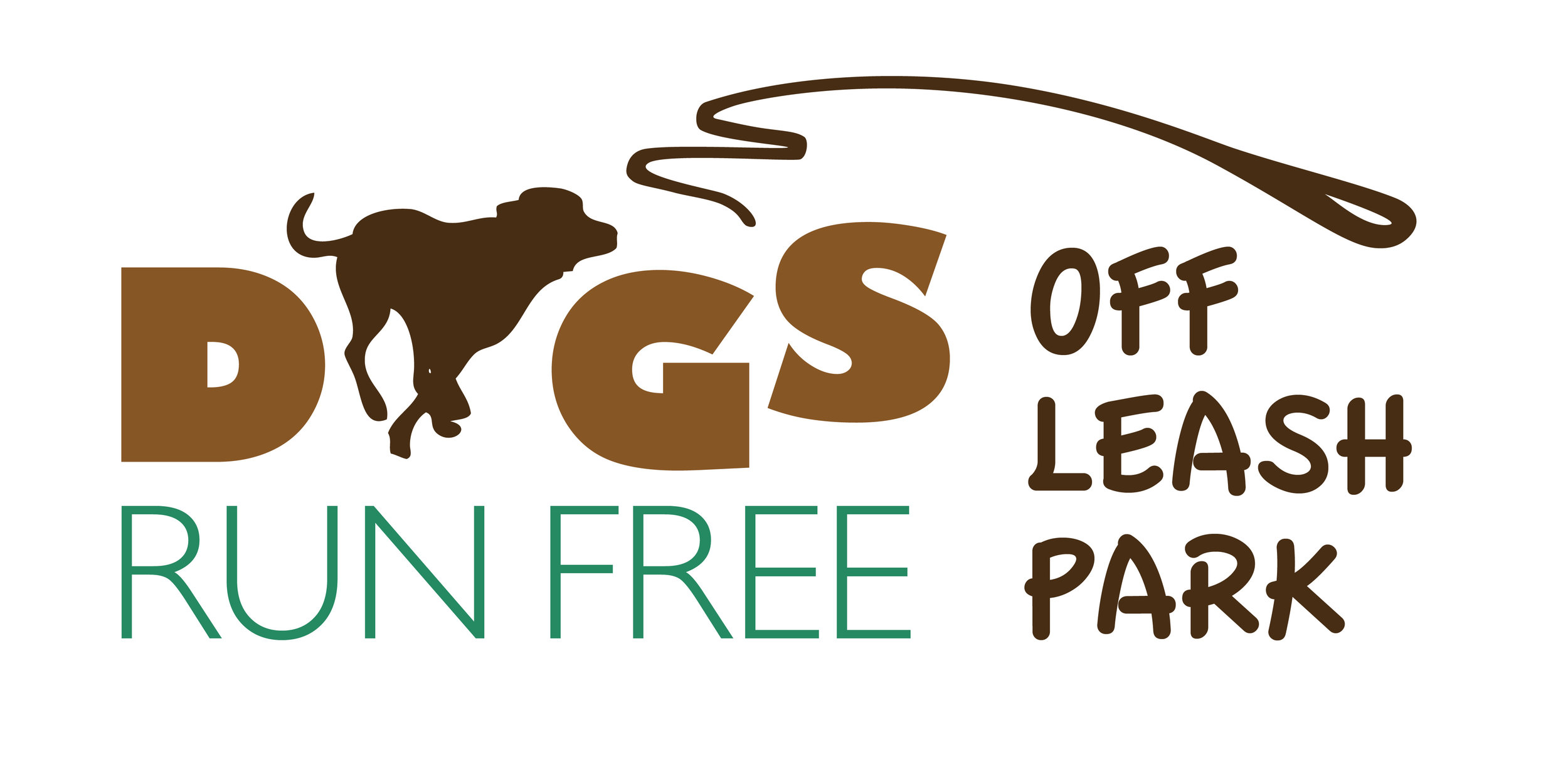 Dogs Run Free Off-Leash Park Logo