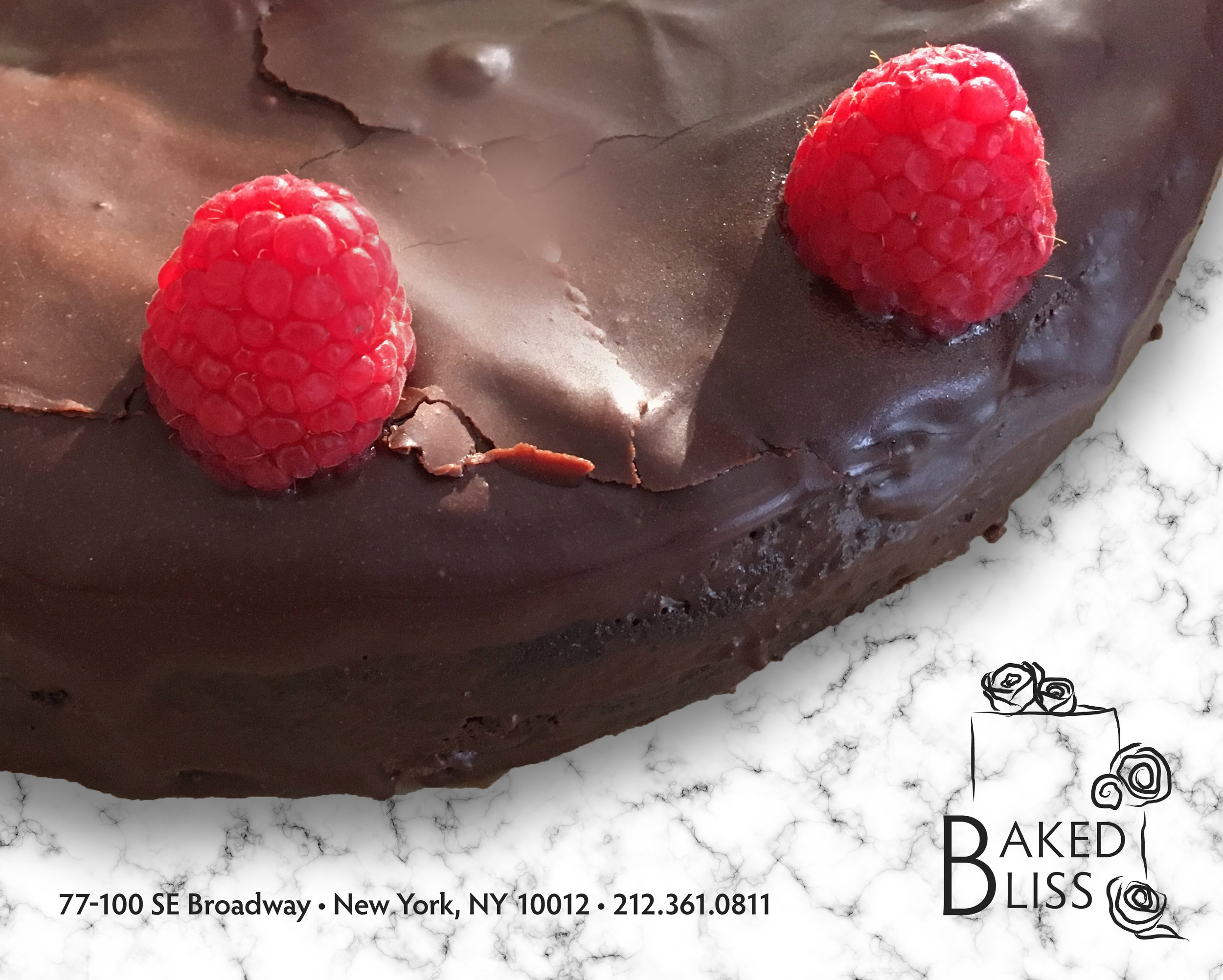 Baked Bliss print ad