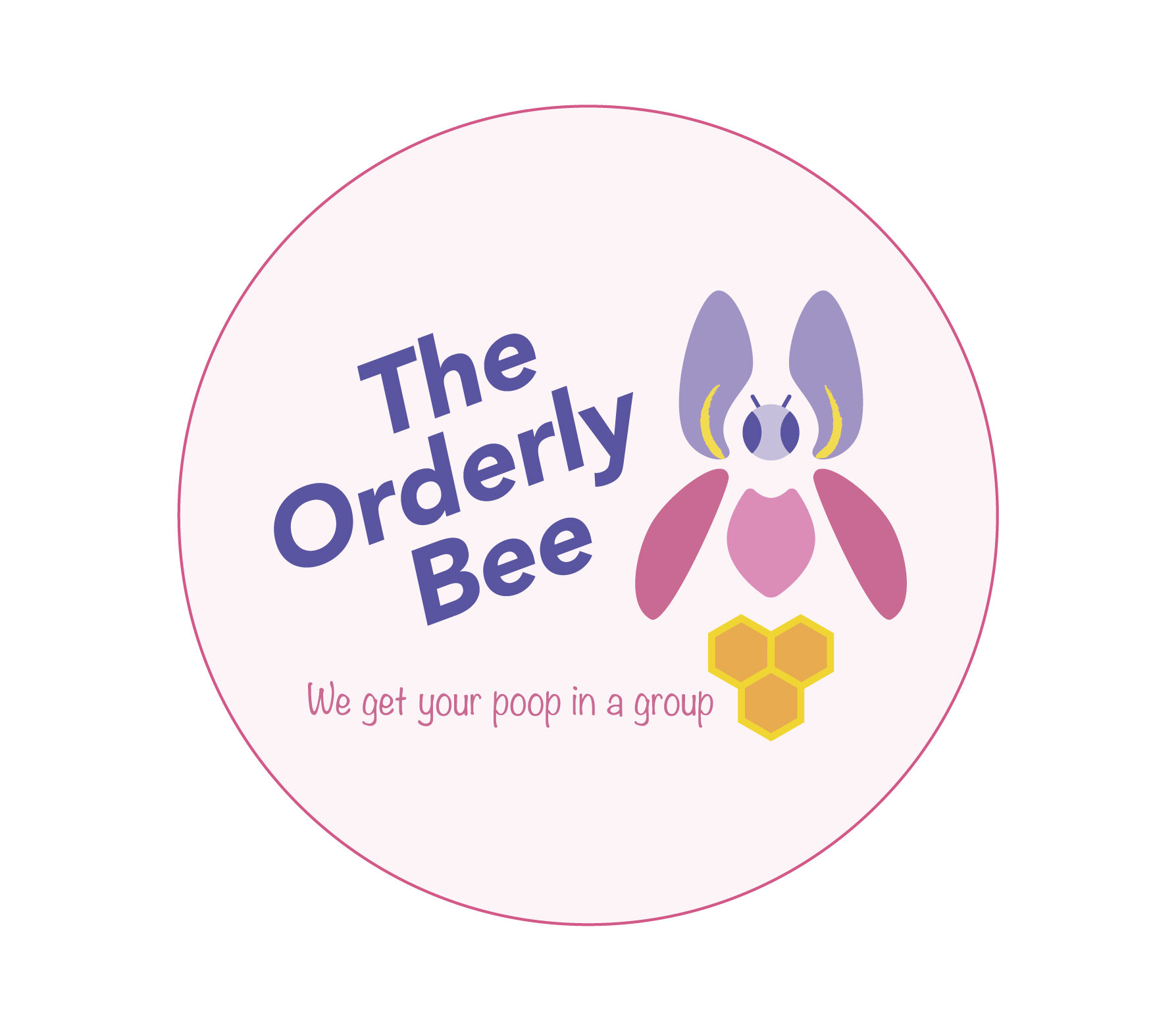 The Orderly Bee Marketing Sticker