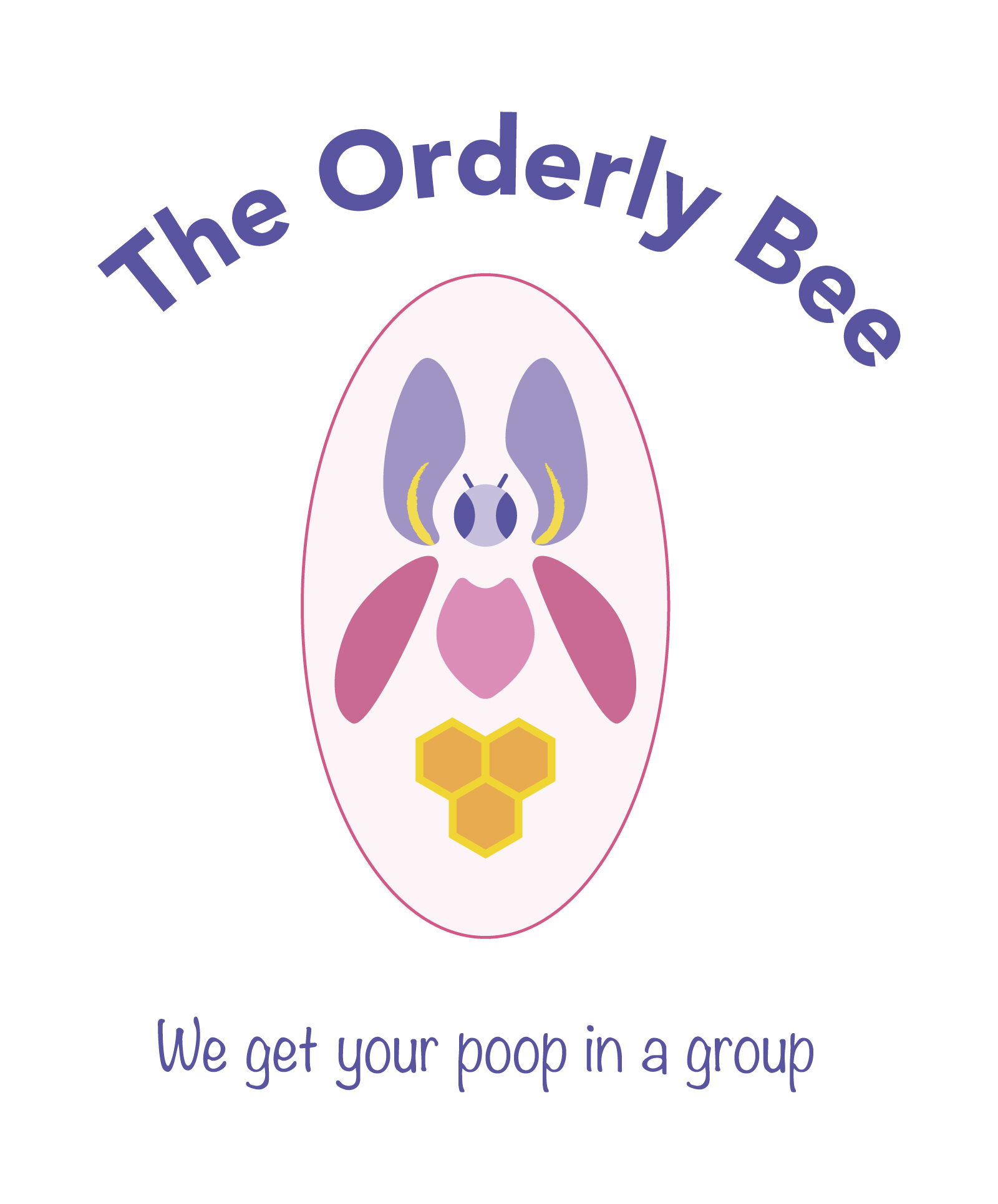 The Orderly Bee Website Logo