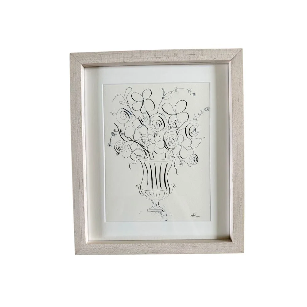 "Parlor Arrangement" (Framed)