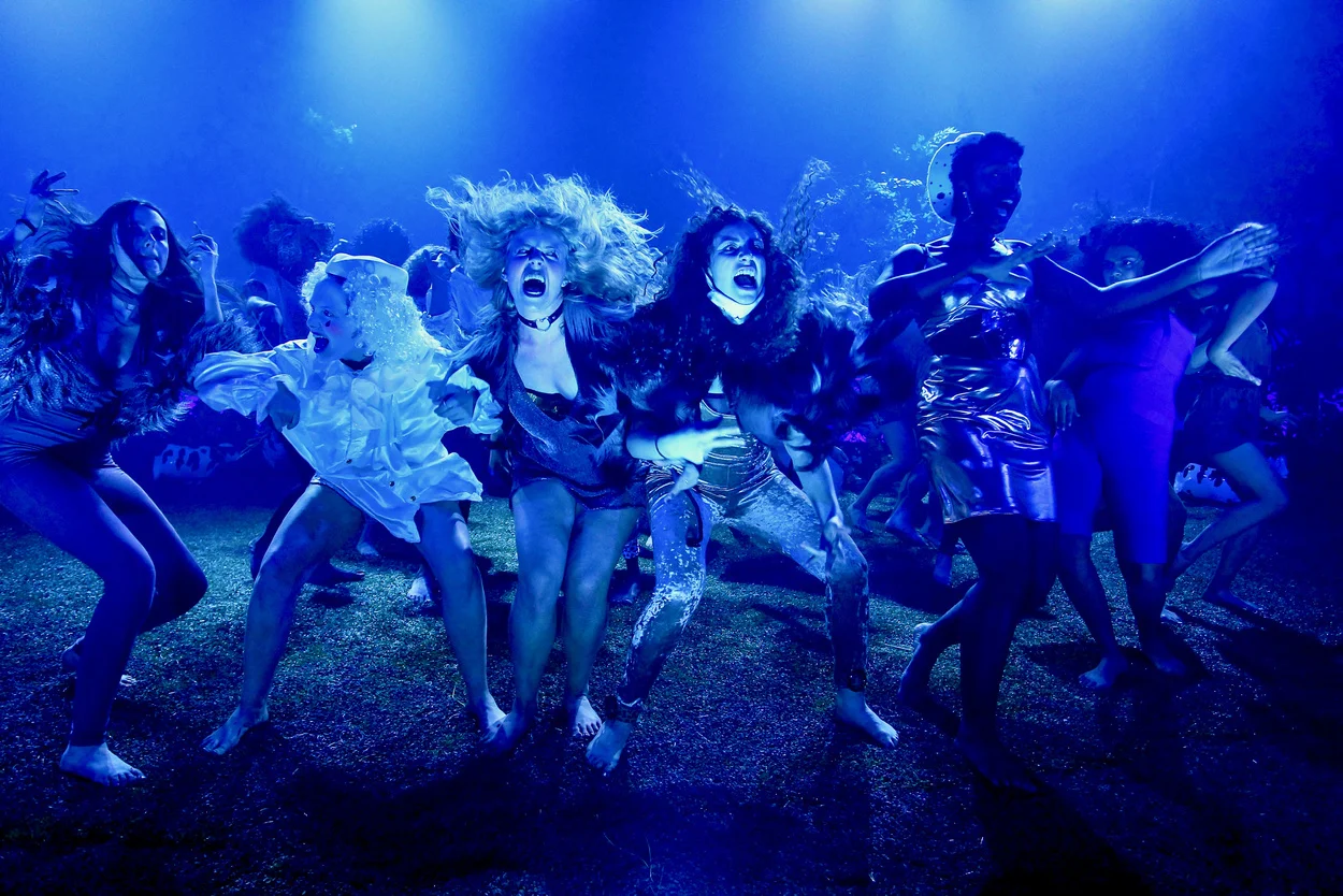GURLS by Brendan Jacob-Jenkins based on The Bacchae Lewis Center for the Arts October 2017 Direction Lileana Blain-Cruz Sets Adam Rigg Costumes Montana Blanco Lighting Yi Zhao Sound Palmer Hefferan