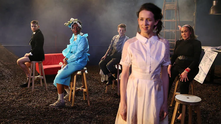 O, Earth By Casey Llewelyn The Foundry Theatre January 2016 Direction Dustin Wills Choreography Chris DeVita Sets and Video Adam Rigg Costumes Montana Blanco Lighting Barbara Samuels 2016 HENRY HEWES DESIGN NOMINATION "The deeply moving play put a rainbow of queer characters in a flexible and timeless world of dirt and doors (impeccably designed Adam Rigg) to dialogue on the queer." - Charles Quittner BROADWAYWORLD "At one point, the audience actually applauded one of the jokes in Adam Rigg's set. What a thrill it is to see a show that reaches out to Wilder's genius—and actually touches it." - Helen Shaw , TIME OUT NY "The design here is by an extraordinary Adam Rigg who works some magic in simple ways with this gorgeous set." - Keith Medelis , THE EASY